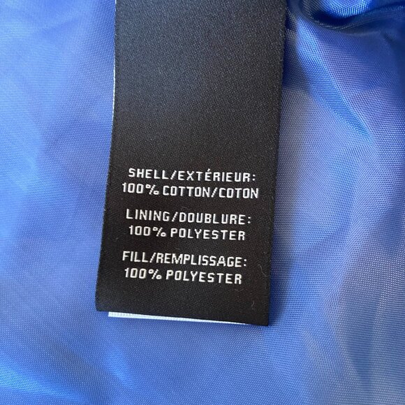 7 For All Mankind Blue Toile Quilted Floral Jacket NWT - Picture 9 of 10